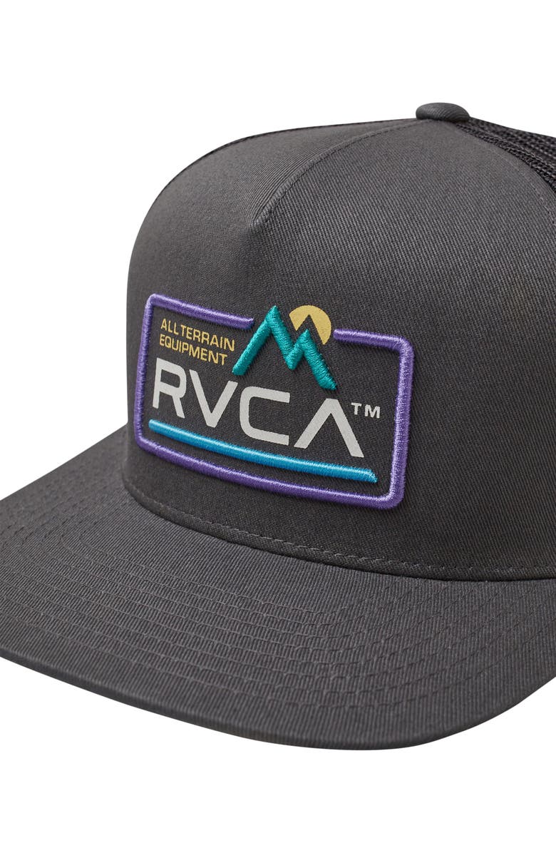 RVCA Kids' All Terrain Trucker Hat, Alternate, color, 