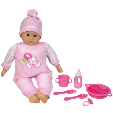 Talking Baby With Feeding Accessories