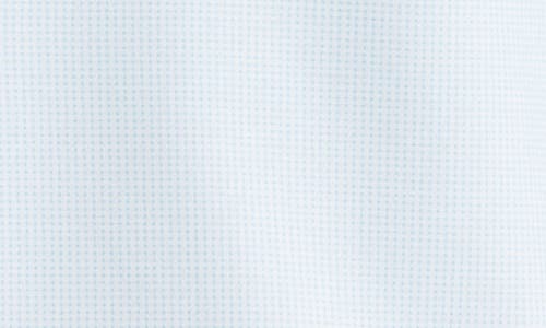 Tom Baine Slim Fit Performance Short Sleeve Button-up Shirt In Blue