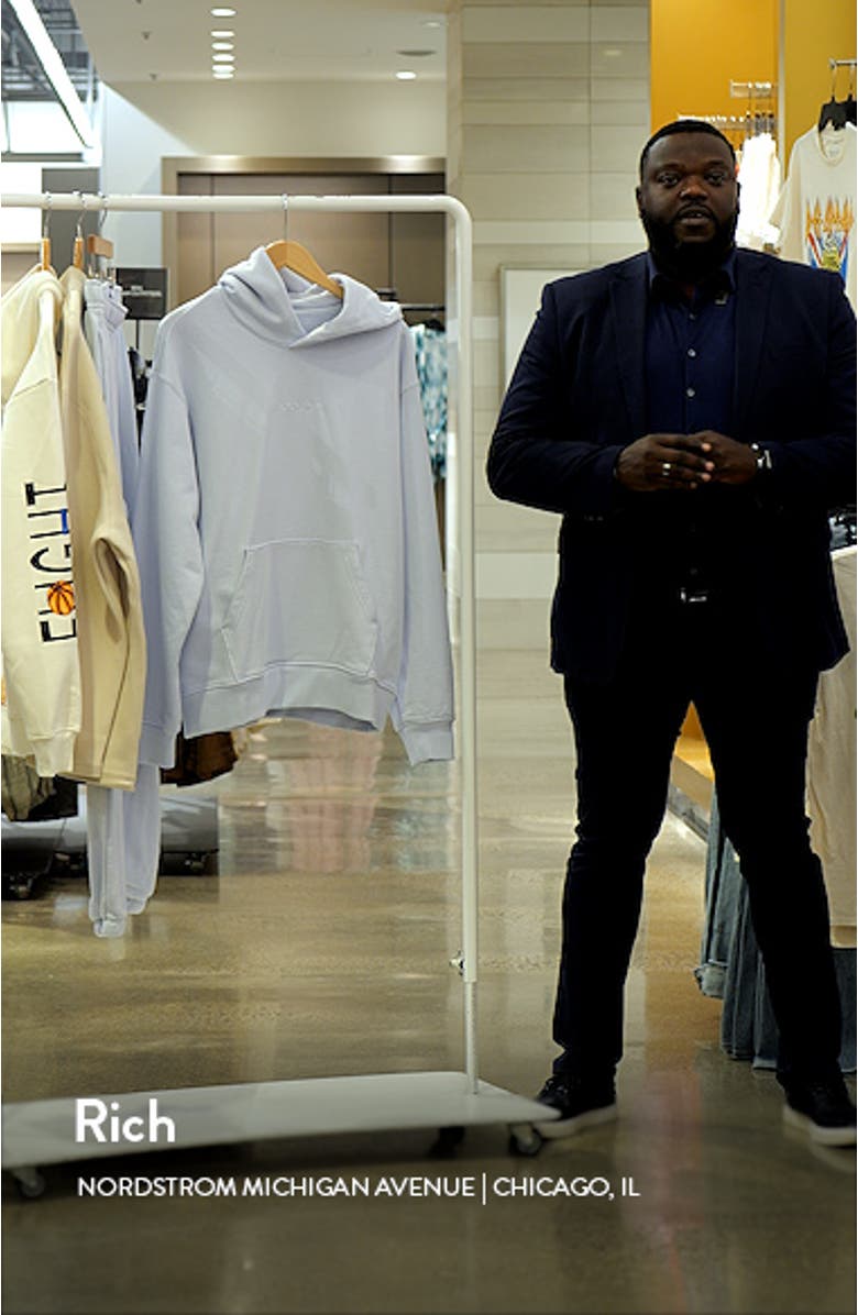 Wordmark Cotton Fleece Hoodie, sales video thumbnail