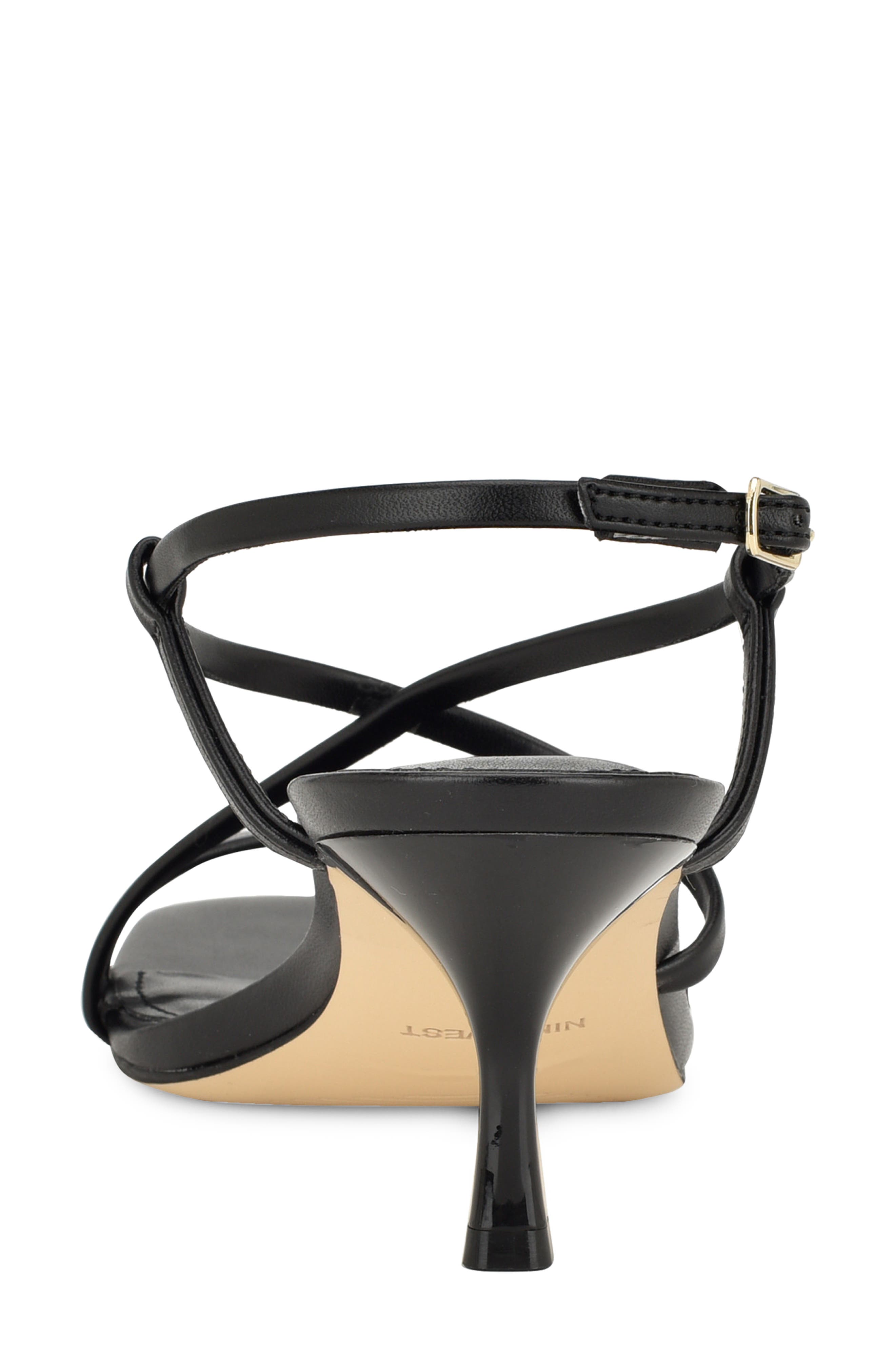 Nine West Haya Slingback Sandal, Alternate, color, Black