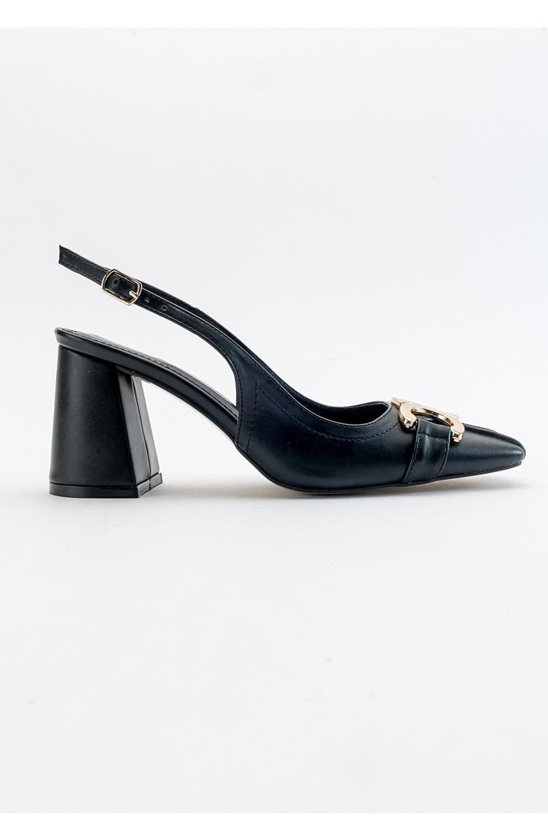 Prologue Shoes Forlev Slingback Pump, Alternate, color, Black