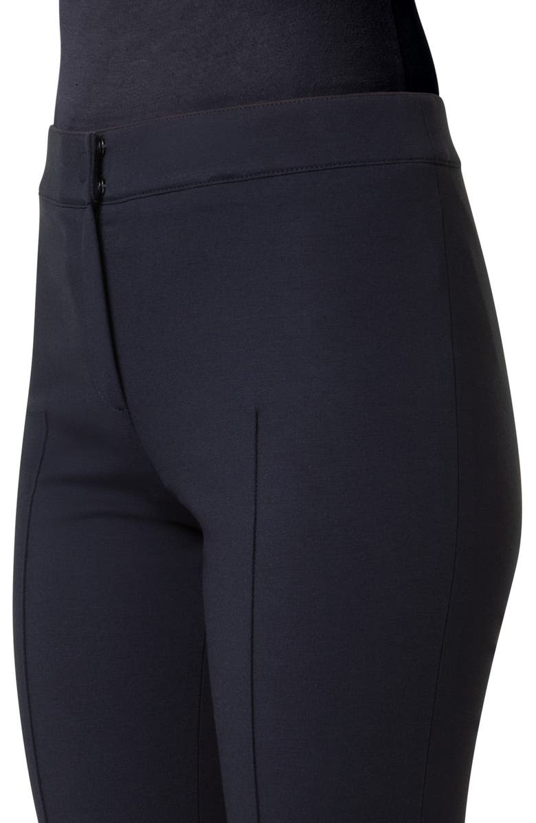 Akris punto Jersey Pants, Alternate, color, Charcoal