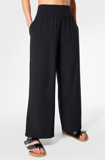パンツ SWEATY BETTY WOMAN PANTS Sweaty Betty High Waist Wide Leg Stretch Modal Pants | Nordstrom