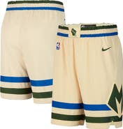 Nike Men's Nike  Cream Milwaukee Bucks 2025/26 City Edition Remix Dri-FIT Swingman Shorts
