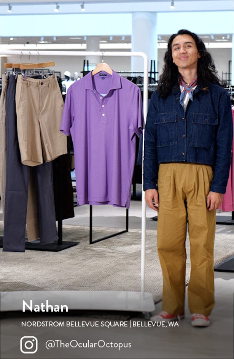 Crown Crafted Signature Performance Jersey Polo, sales video thumbnail