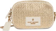 Kurt Geiger London Chiswick Faux Raffia Camera Bag