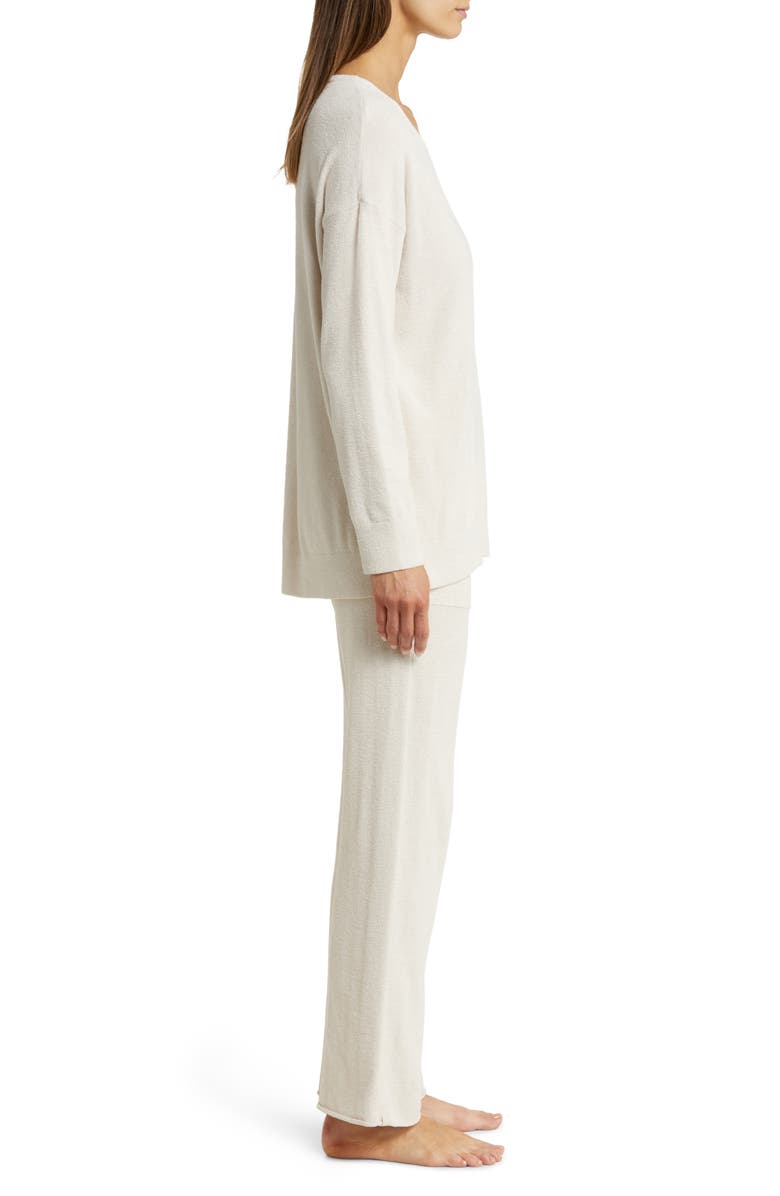 Barefoot Dreams<sup>®</sup> CozyChic<sup>™</sup> Ultra Lite<sup>®</sup> Long Sleeve Lounge Shirt & Pants, Alternate, color,