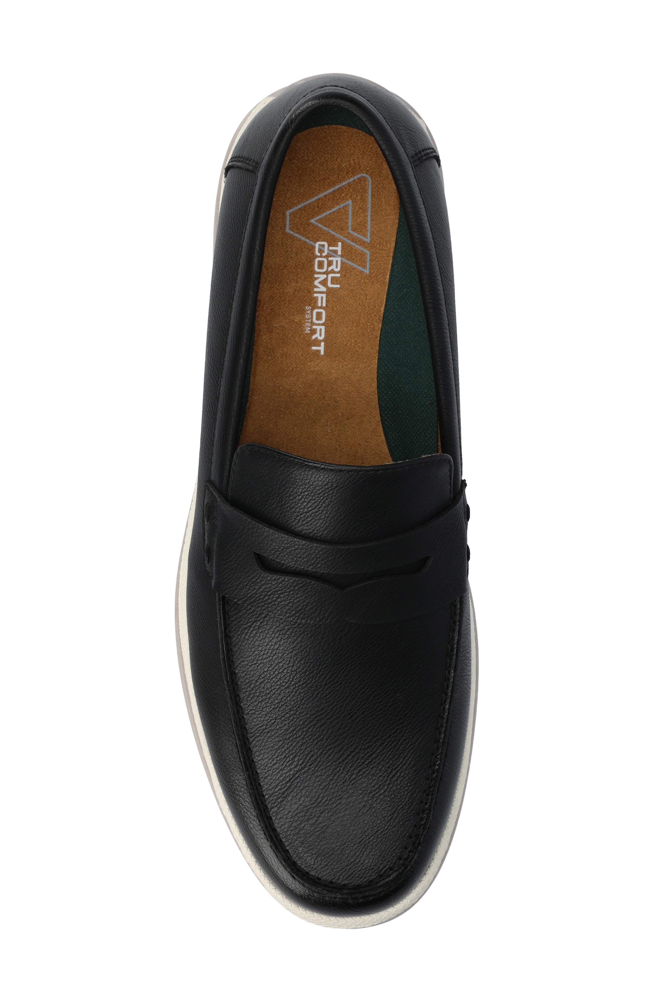 VANCE CO Brantley Penny Loafer, Alternate, color, Black