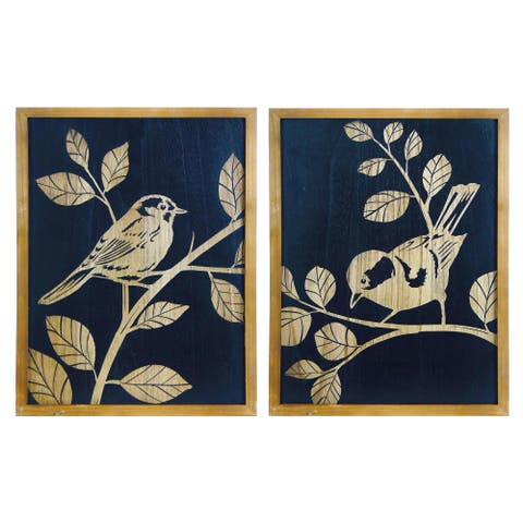 Bird Wall Art Set of 2