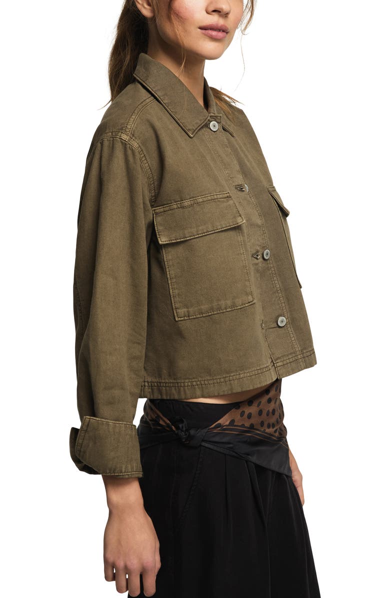 Lucky Brand Denim Utility Jacket, Alternate, color, Easy Day Wash