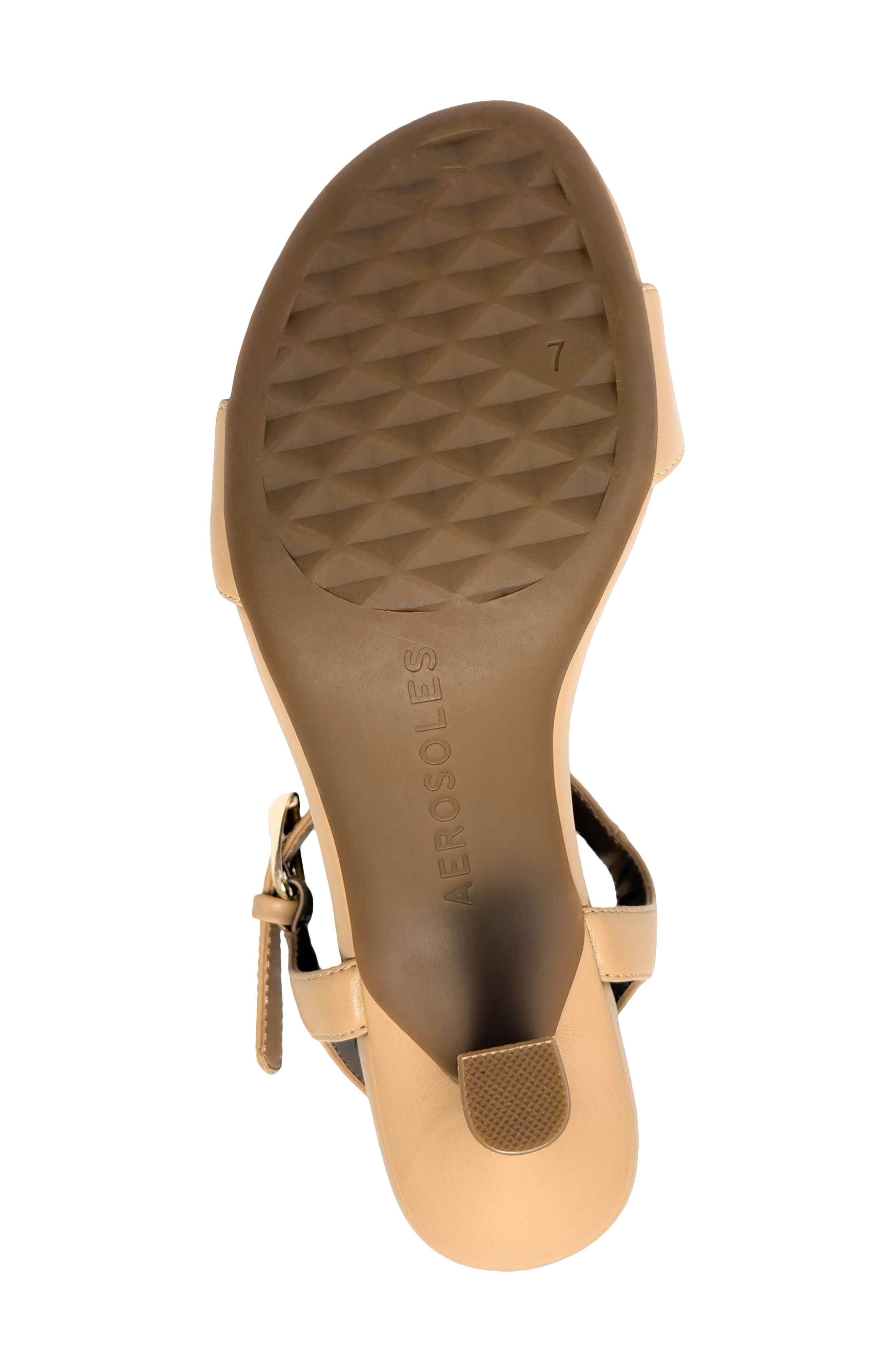 Destiny Faux Leather Sandal, Alternate, color, BEIGE BISQUE