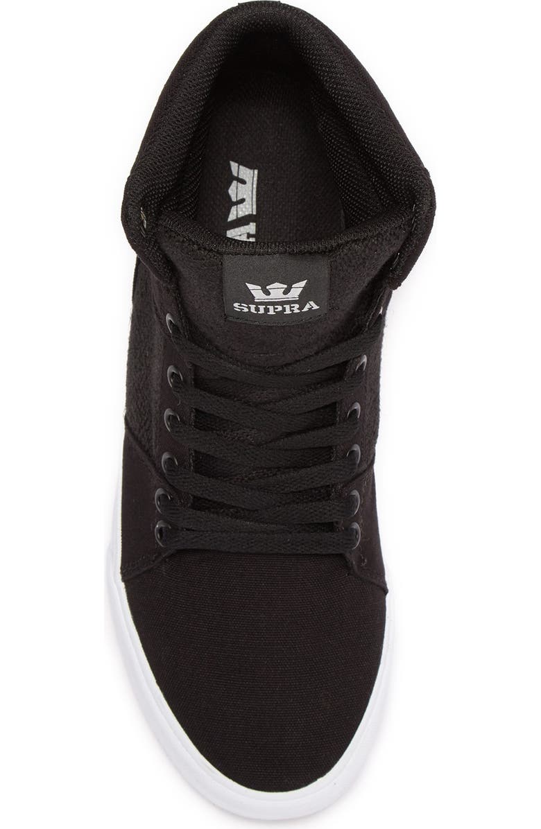 Supra Aluminum Mid Top Sneaker, Alternate, color,