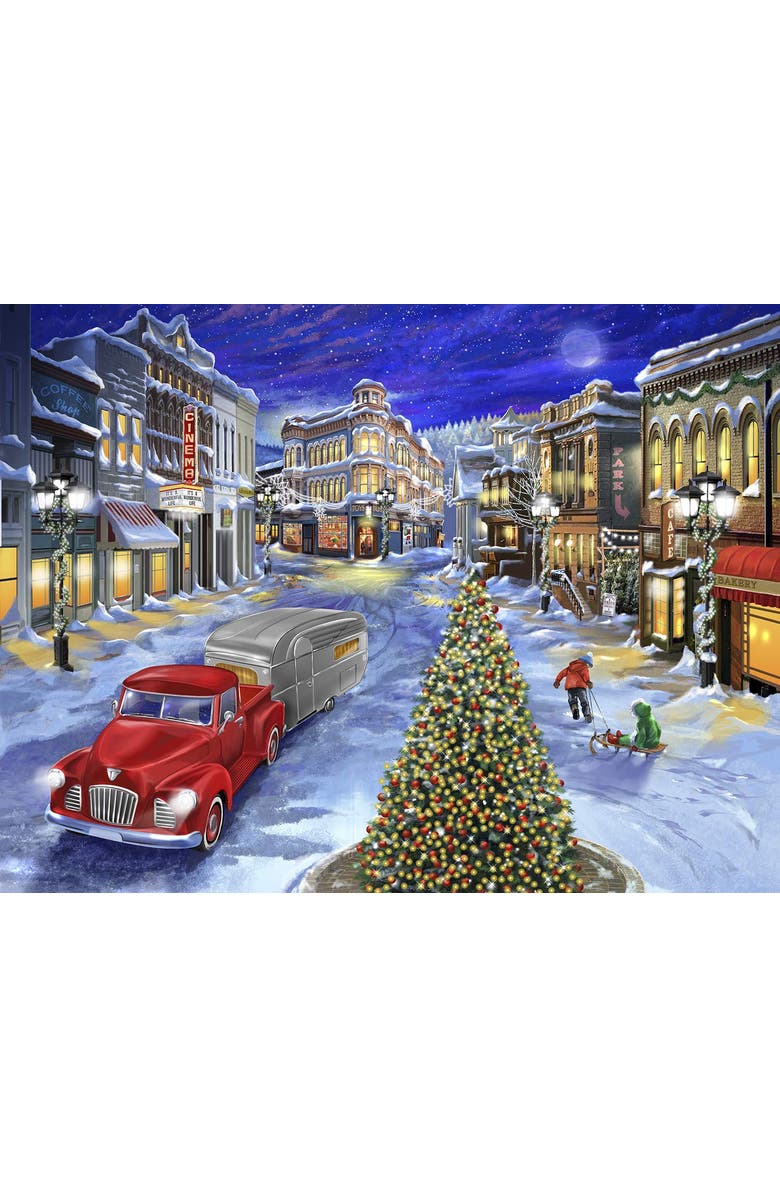 Sunsout A Drive Down Main Street 500 piece Jigsaw Puzzle for Adults, Alternate, color, Multicolor