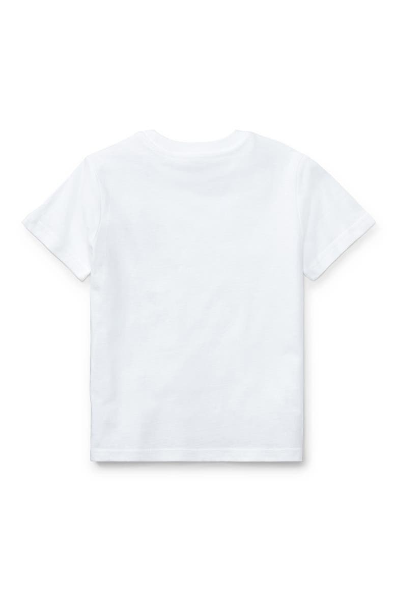 Kids' Cotton Jersey T-Shirt, Alternate, color, WHITE