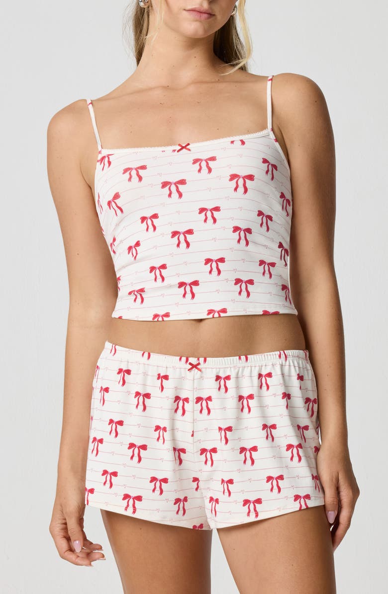 Florence by Mills Cotton Blend Pajamas, Alternate, color, Tied Up