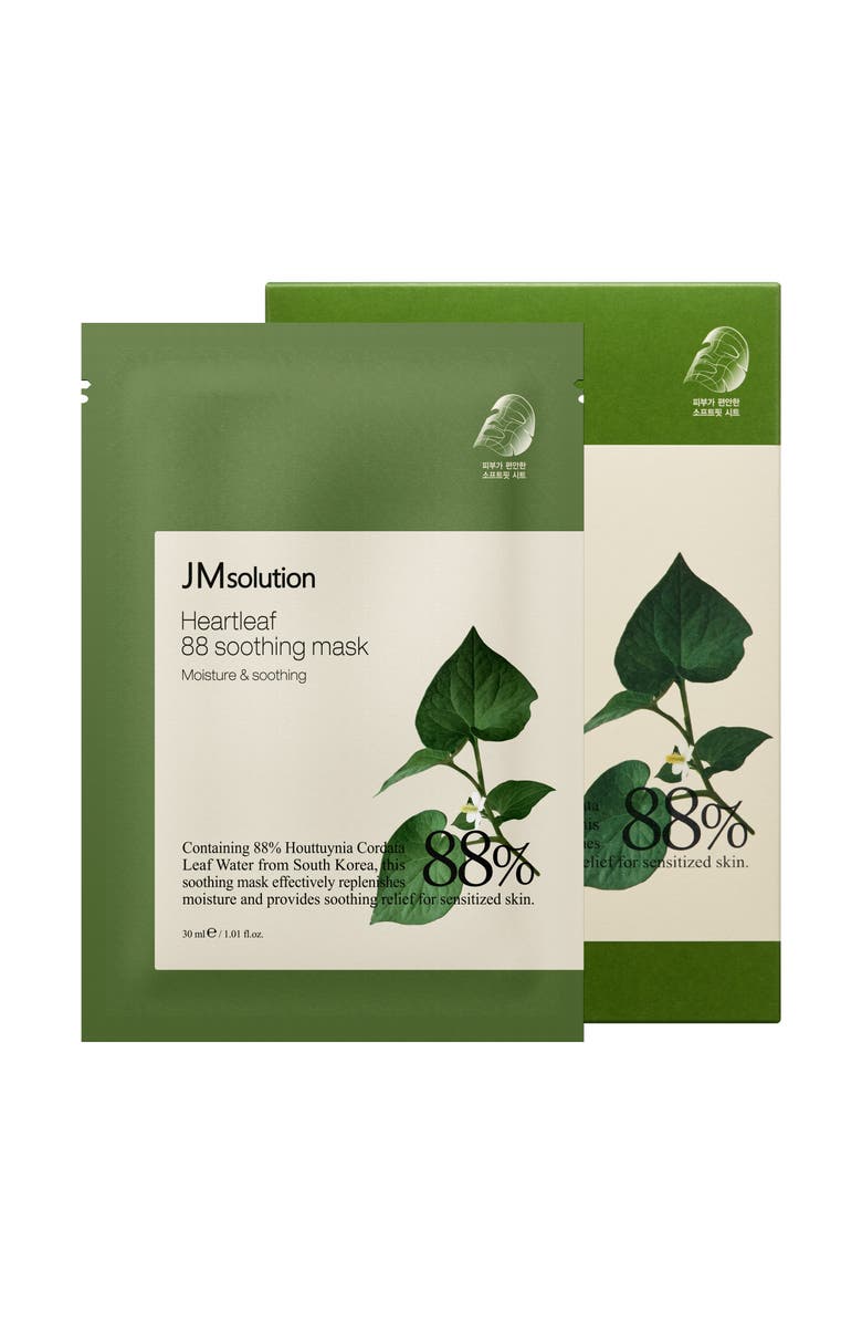 Jmsolution Heartleaf 88 Soothing Mask, Alternate, color, NO COLOR