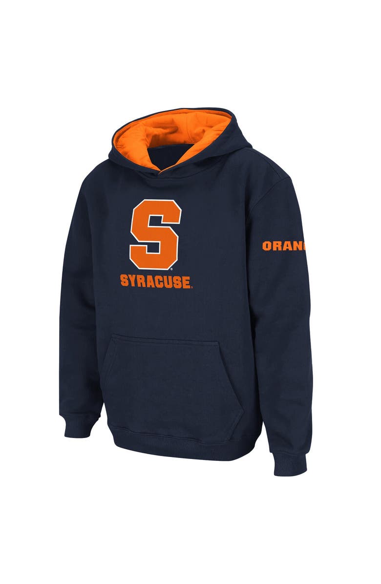 STADIUM ATHLETIC Youth Stadium Athletic Navy Syracuse Orange Big Logo Pullover Hoodie, Main, color, Navy