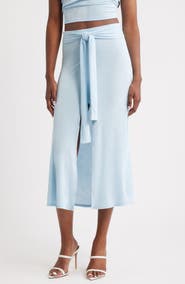 Bella Venice Skye Front Tie Maxi Skirt