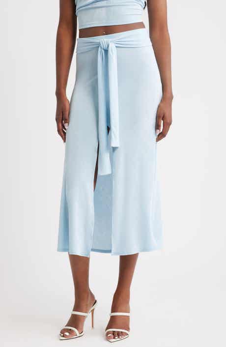 Bella Venice Skye Front Tie Maxi Skirt