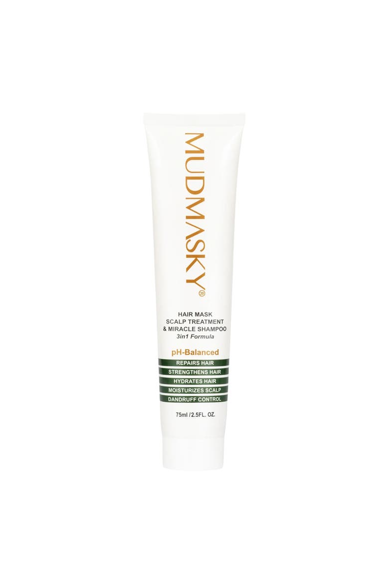 Hair Mask Scalp Treatment and Miracle Shampoo 2.5oz, Main, color, None