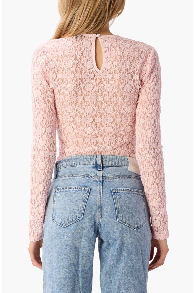 Meli Lace Long Sleeve Shirt, Alternate, color, DOGWOOD
