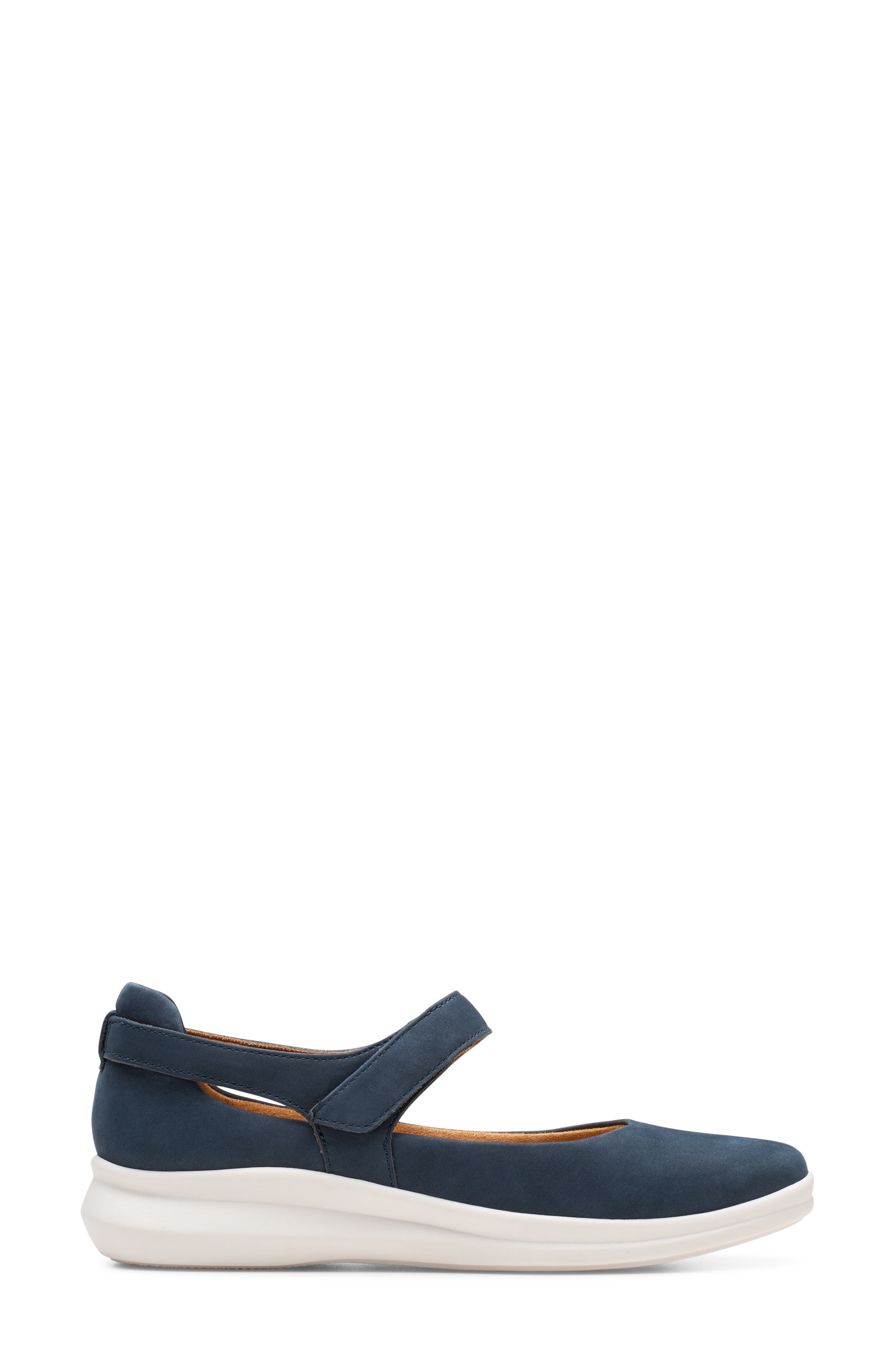 Lynell Mary Jane Flat, Alternate, color, NAVY NUBUCK