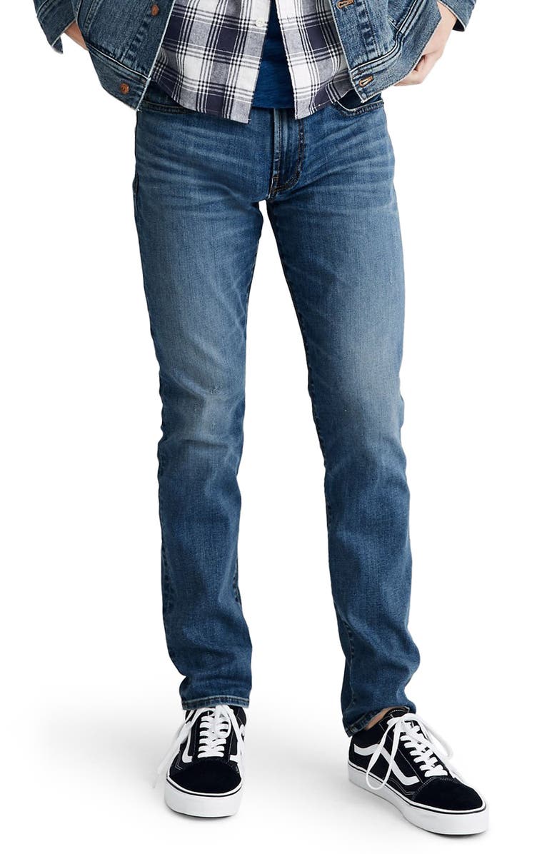 Madewell Slim Jeans, Main, color, 