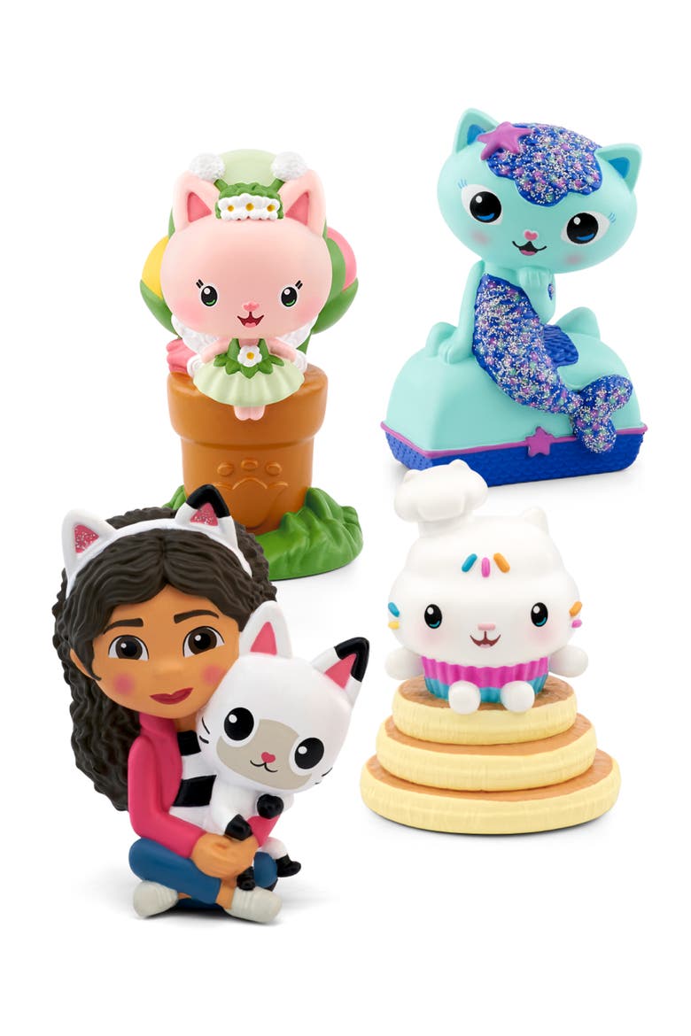 4-Pack Gabby's House Dollhouse Tonie Audio Character Bundle, Main, color, MULTI