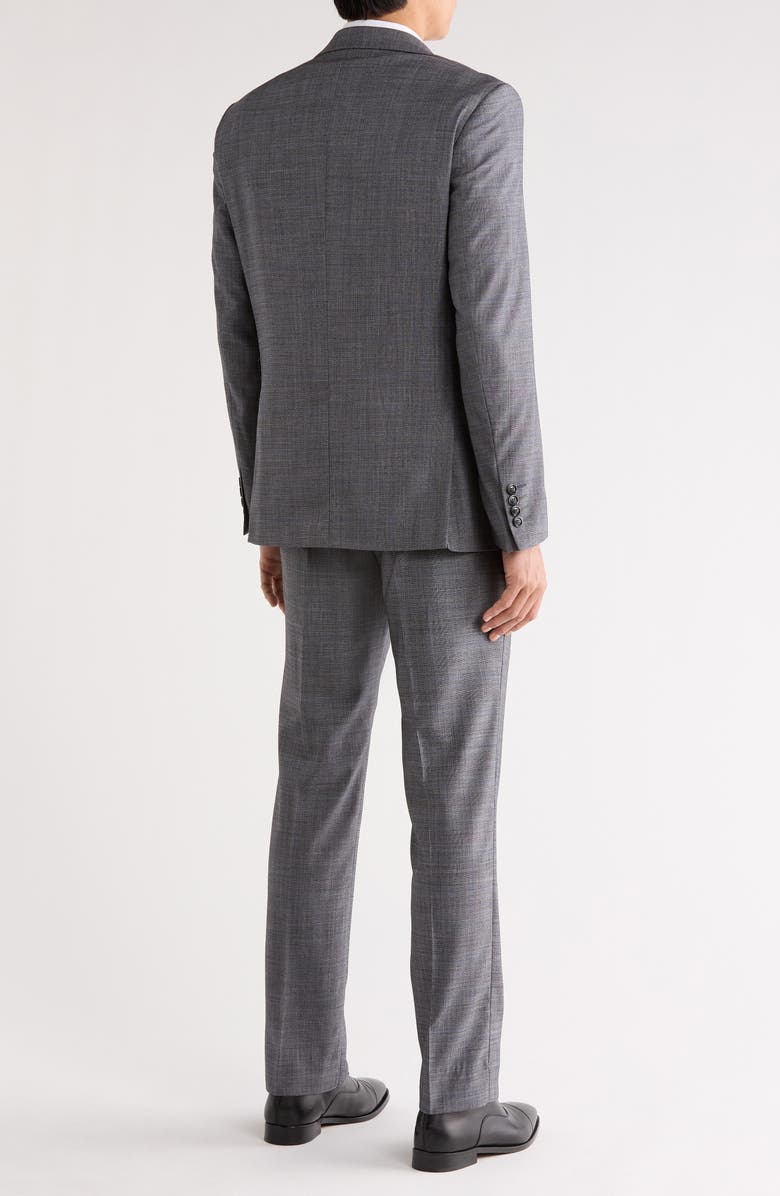 Scotch & Soda Classic Fit Windowpane Suit, Alternate, color, Grey