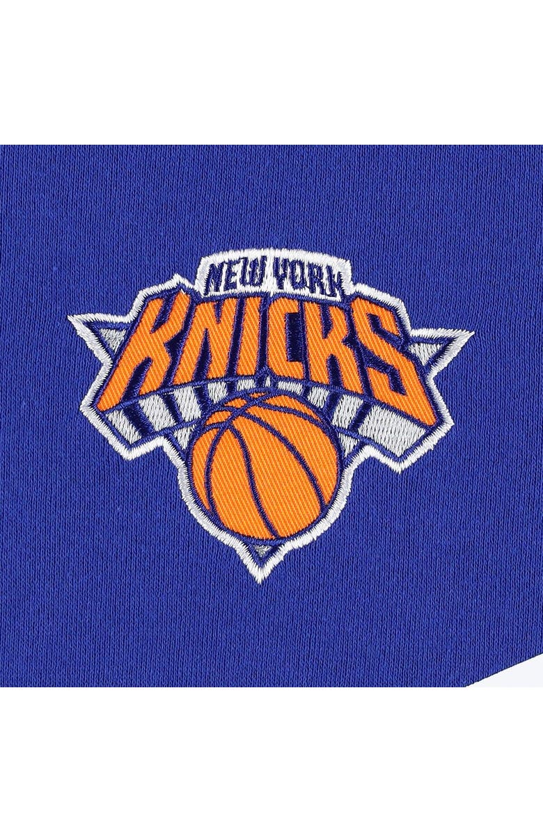 TOMMY JEANS Men's Tommy Jeans Blue New York Knicks Bernard Half-Zip Hoodie, Alternate, color, Blue