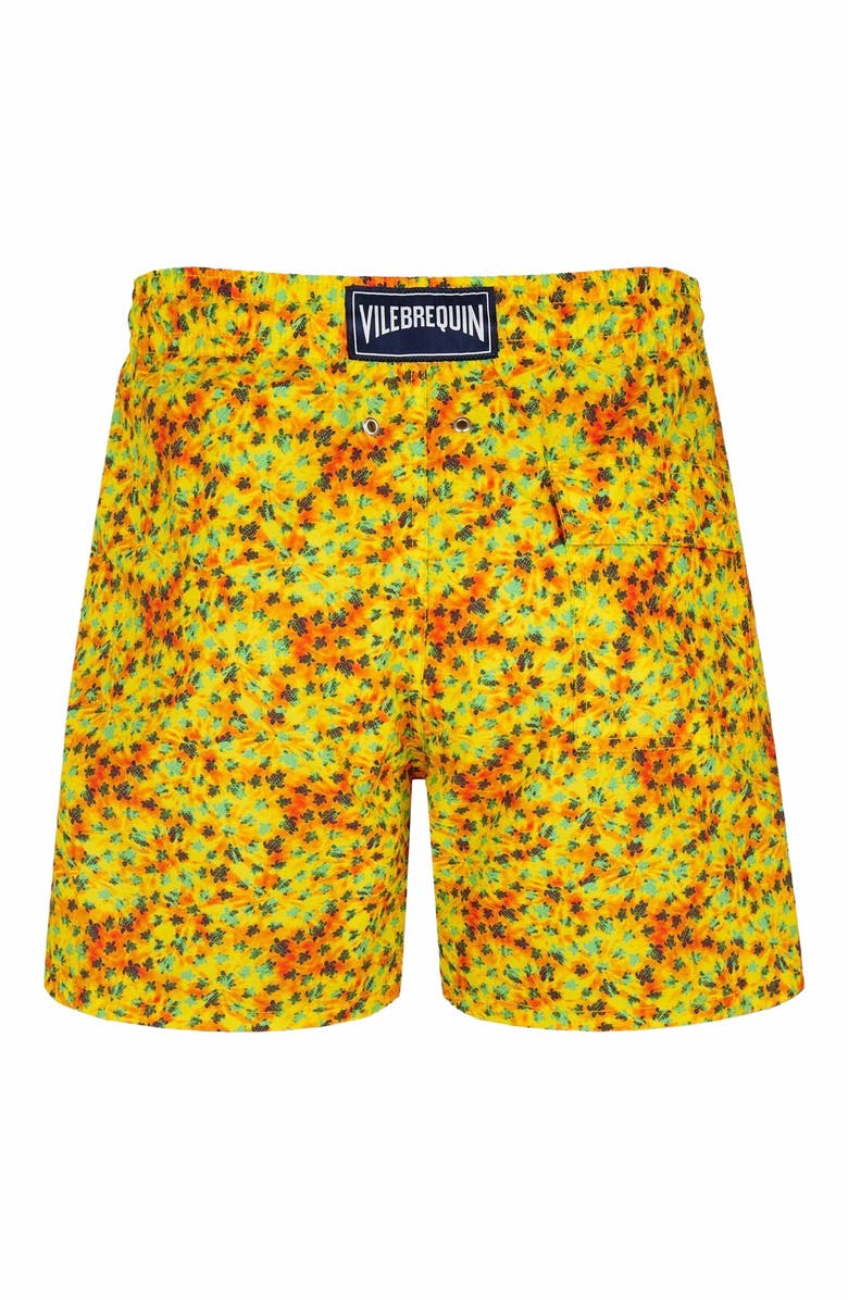 Vilebrequin Men's Micro Ronde Des Tortues Tie & Dye Swim Trunks, Alternate, color, 
