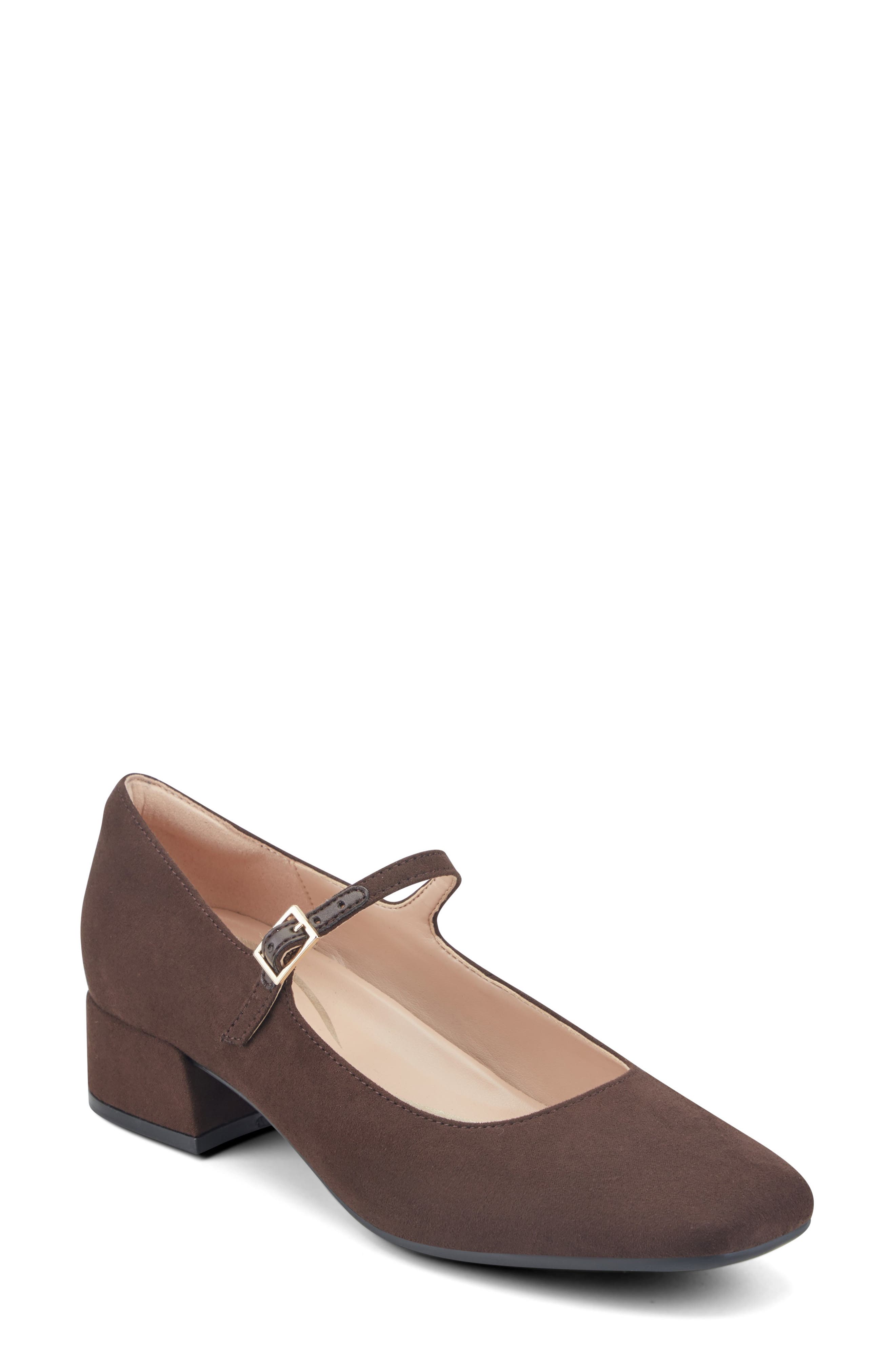 Janica2 Mary Jane Pump, Main, color, DARK BROWN
