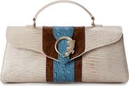 Brahmin Dayan Embossed Leather Shoulder Bag