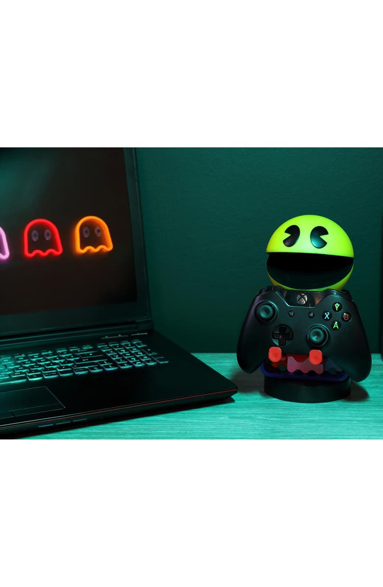 Exquisite Gamiing Bandai Pac Man Cable Guys Original Controller
Phone Holder, Alternate, color, Multicolored