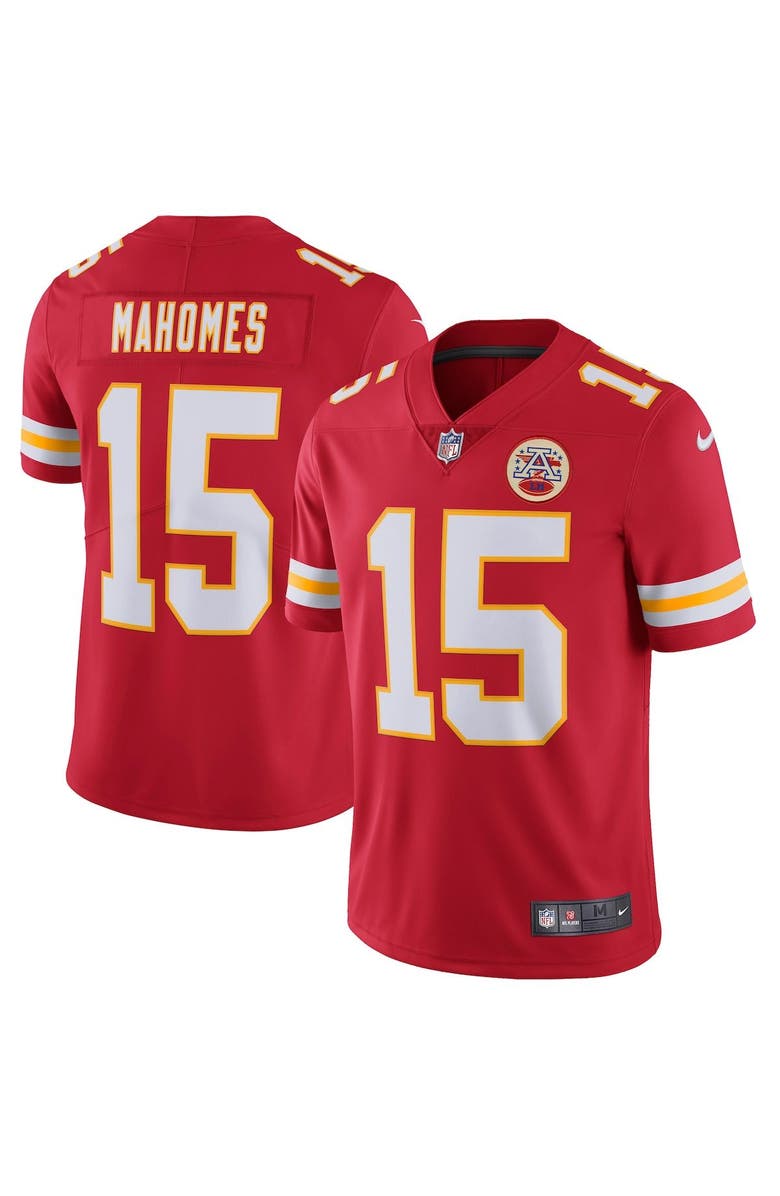 Nike Men's Nike Patrick Mahomes Red Kansas City Chiefs Limited Jersey, Main, color, 