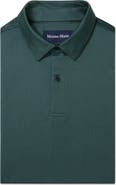Mizzen+Main Haylard Trim Fit Pine Block Dot Polo