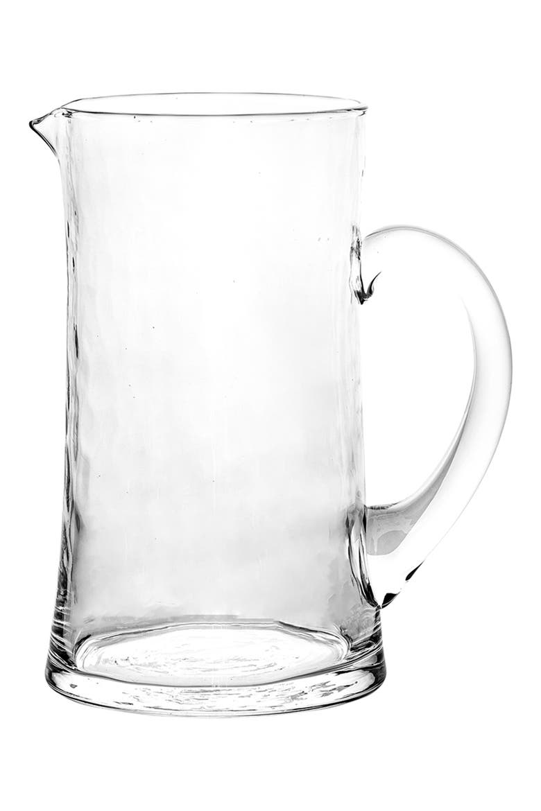 Puro Glass Pitcher, Main, color, CLEAR