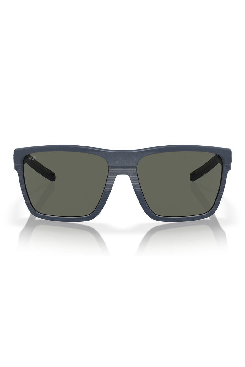 Pargo 61mm Polarized Square Sunglasses, Main, color, GREY