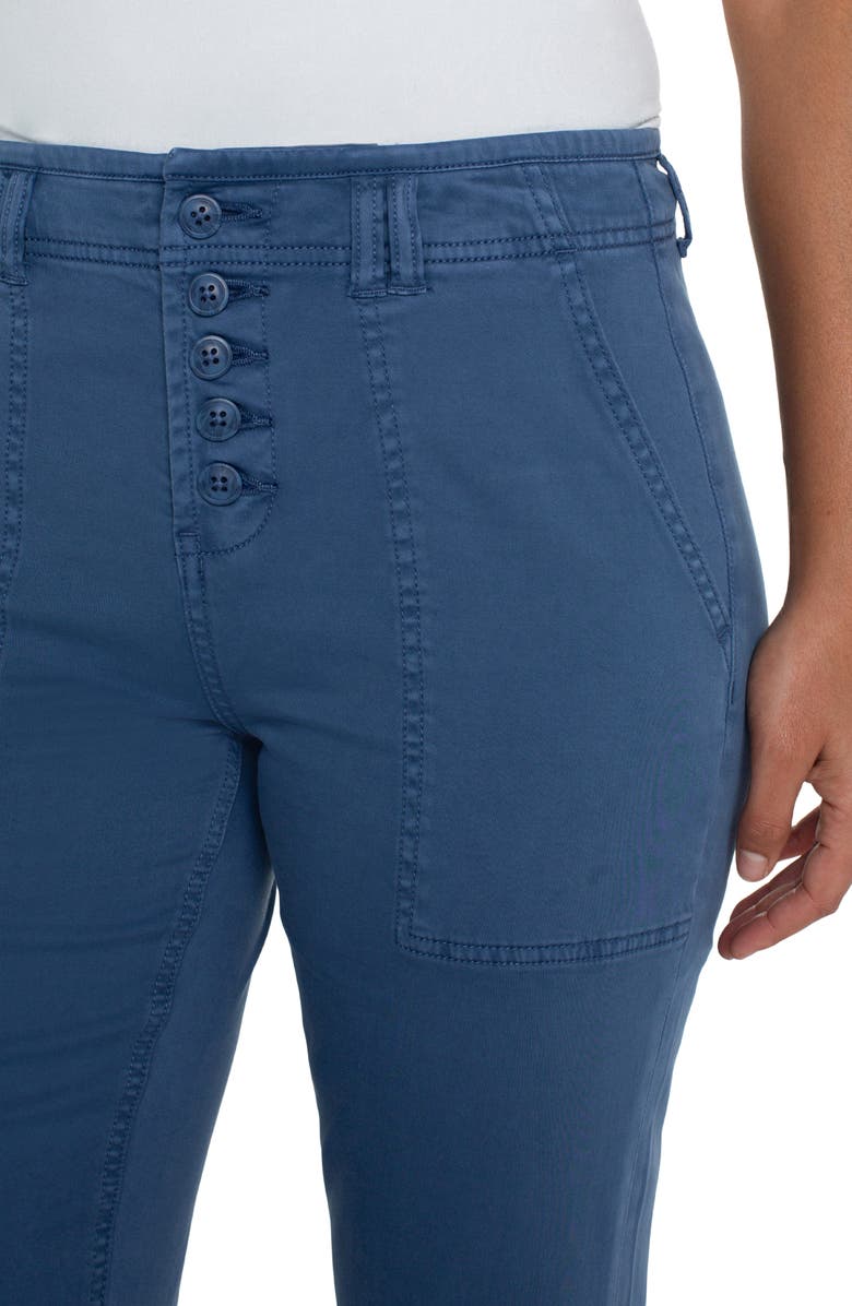 Liverpool Los Angeles High Waist Straight Leg Ankle Jeans, Alternate, color, 