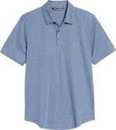 TravisMathew A Class Stripe Pima Cotton Blend Polo