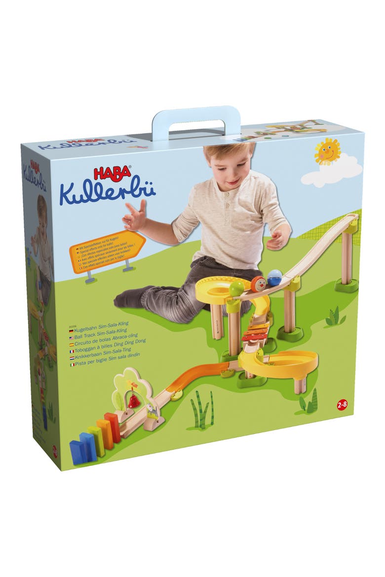 Kullerbu Sim-Sala-Kling Wooden Track Set, Main, color, MULTI