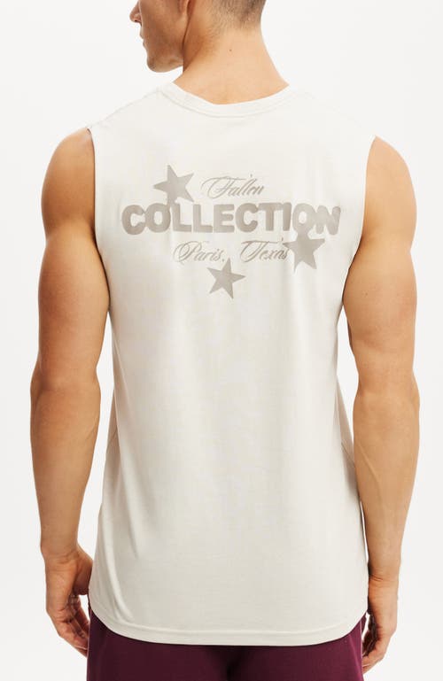 Cotton On Graphic Muscle In White