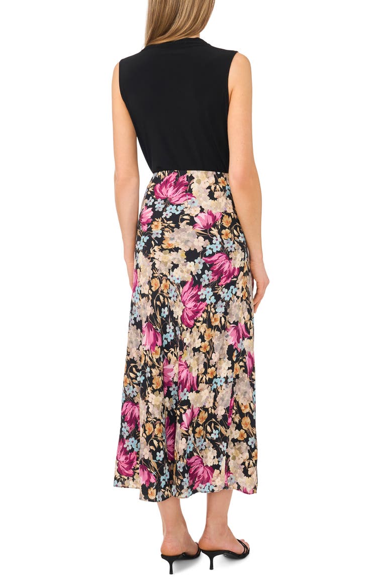 Pull On Midi Skirt, Alternate, color, RICH BLACK 060