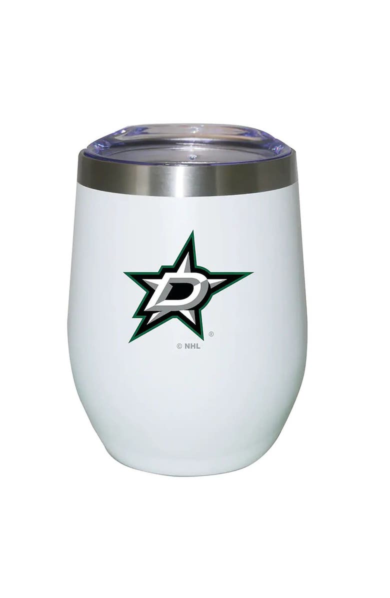 THE MEMORY COMPANY Dallas Stars 12oz. Logo Stemless Tumbler, Main, color,