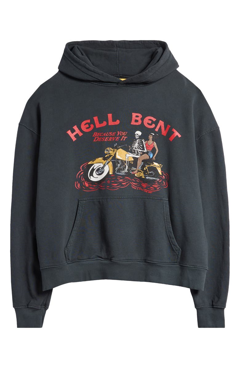 DIET STARTS MONDAY Hell Bent Graphic Hoodie, Alternate, color, 