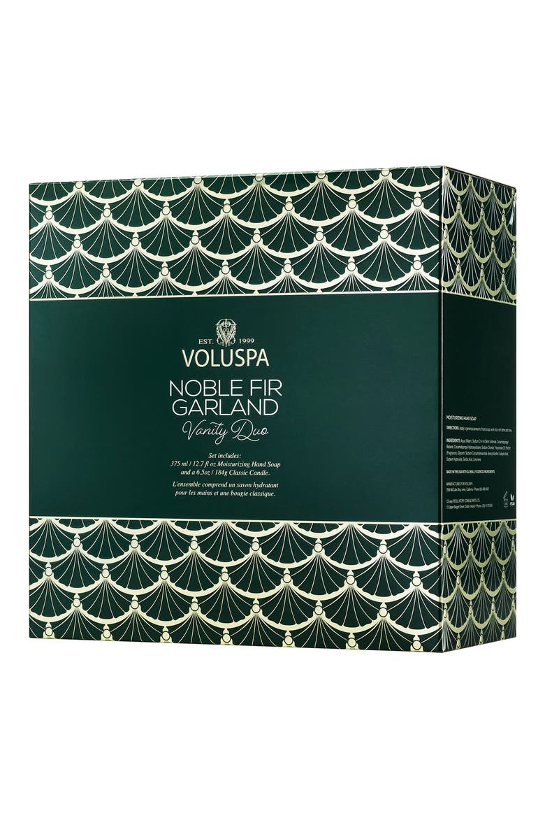 Noble Fir Garland Vanity Duo Set, Alternate, color, NOBLE FIR GARLAND