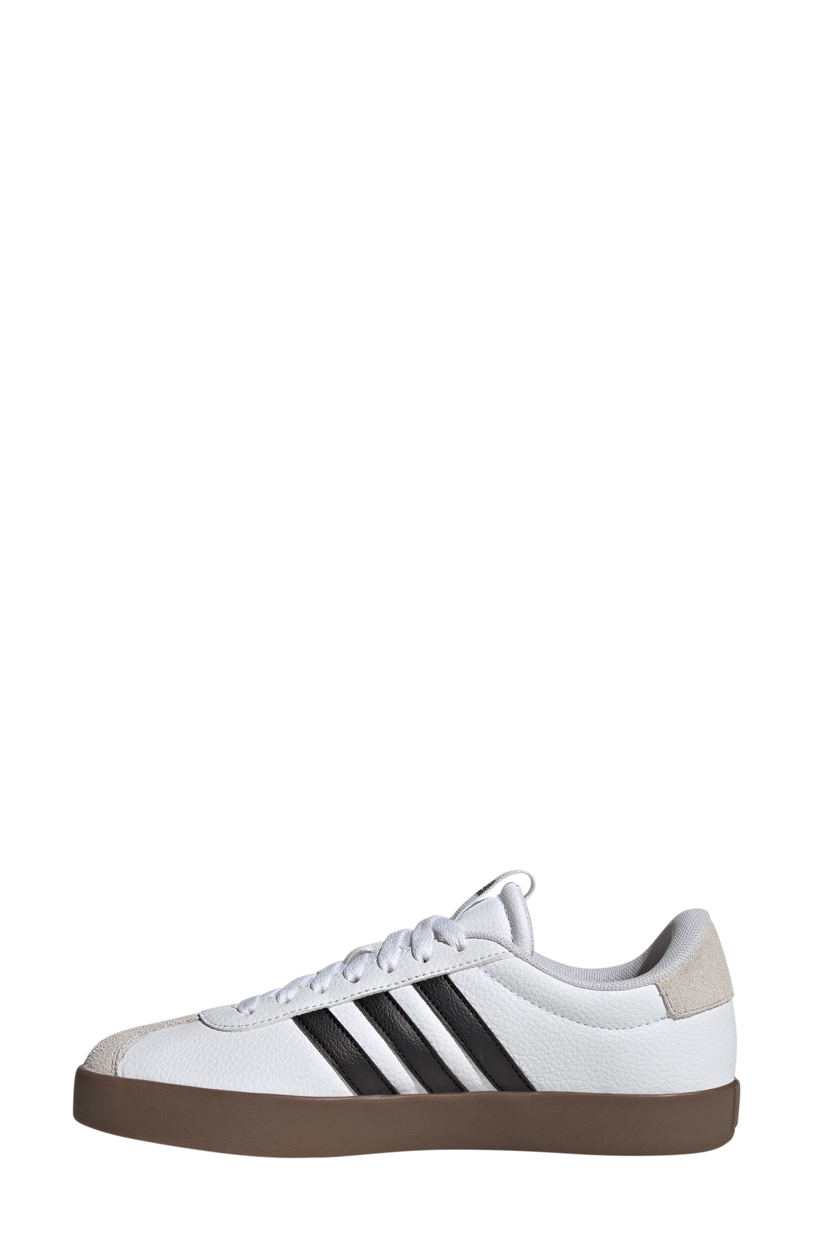 adidas VL Court 3.0 Sneaker, Alternate, color, White/ Core Black/ Grey One
