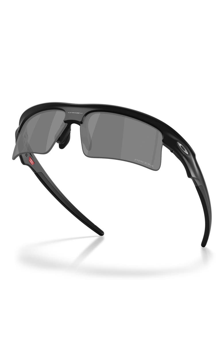 Bisphaera Speed 68mm Prizm™ Oversize Rectangular Sunglasses, Alternate, color, MATTE BLACK / PRIZM BLACK