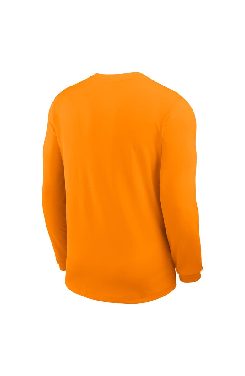 Nike Men's Nike Tennessee Orange Tennessee Volunteers 2025 Sideline Coach UV Performance Long Sleeve T-Shirt, Alternate, color, Tennessee Orange